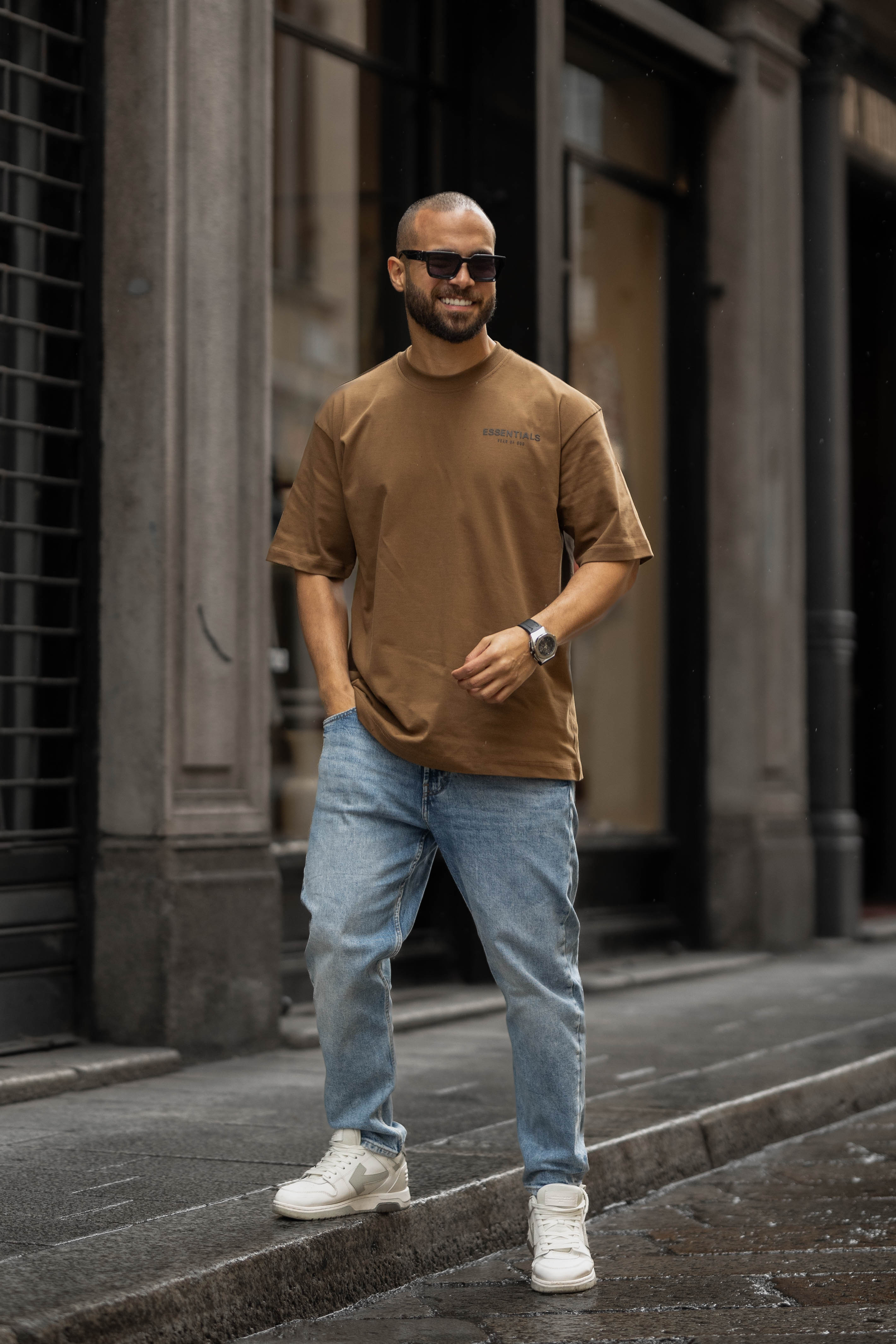 Relaxed Fit T-shirt With Printed