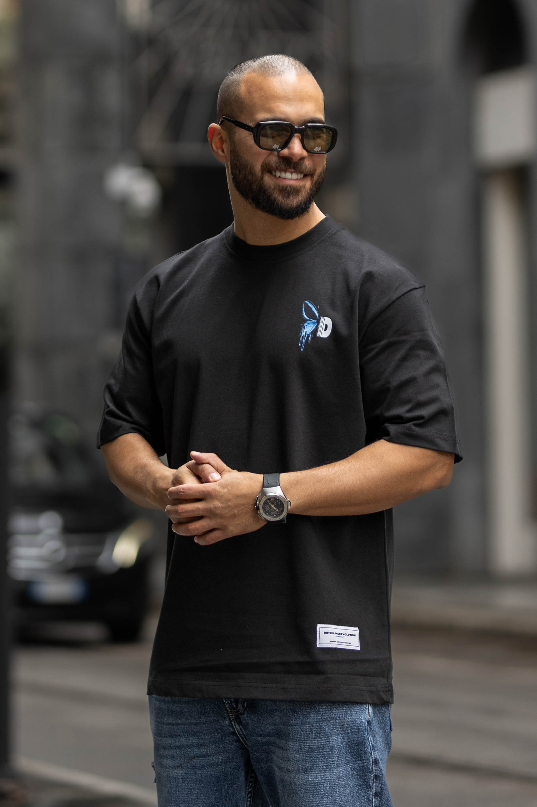 Relaxed Fit T-shirt With Printed