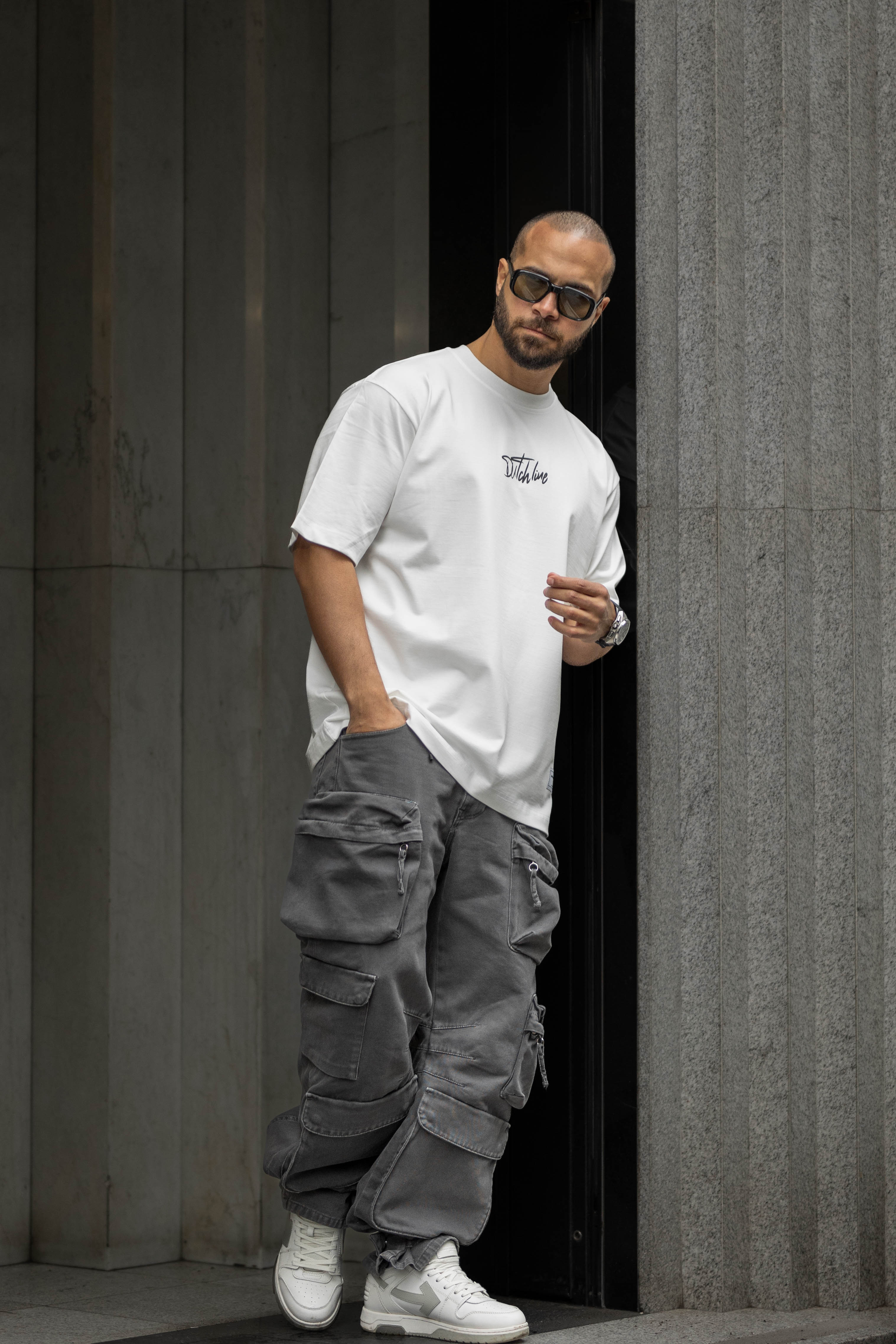Oversize T-shirt With Printed