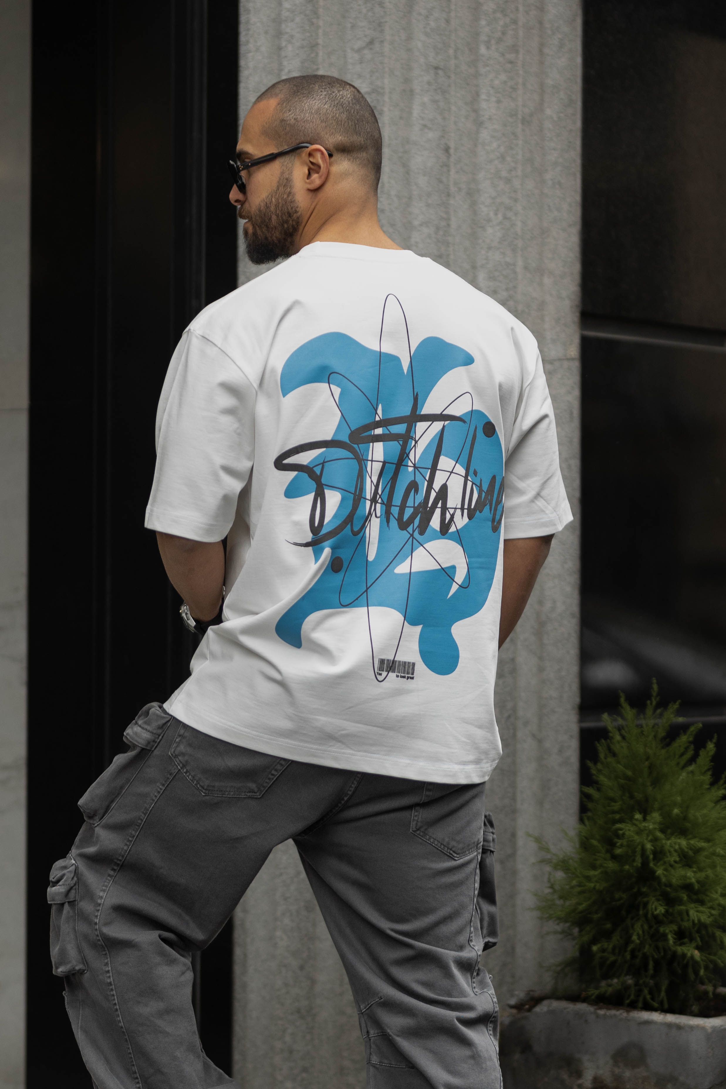 Oversize T-shirt With Printed