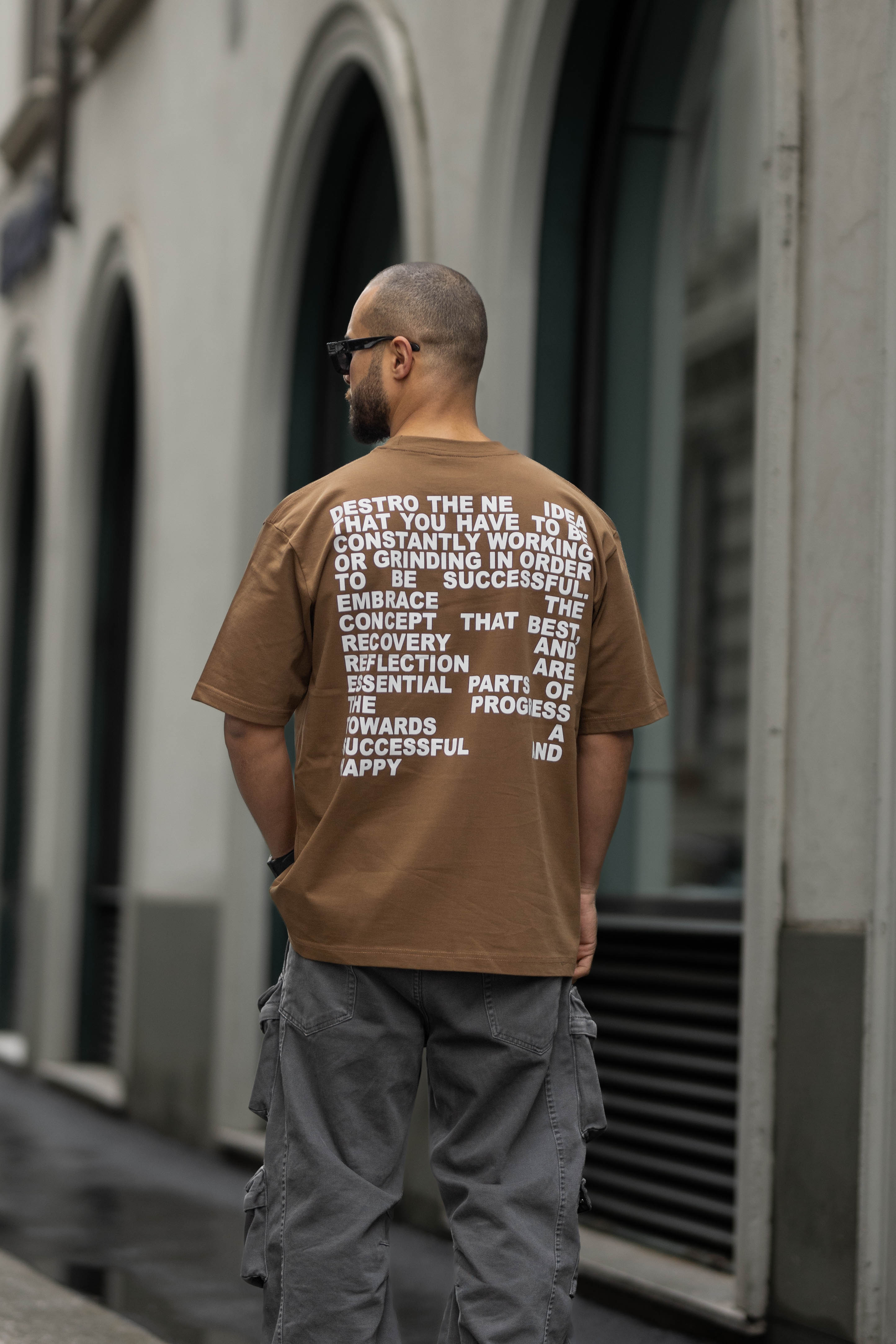 Centerpiece Comfort Oversized Print Tee