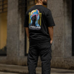 Oversize T-shirt With Side Print